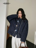 KUOSE Loose Hairy Short Jacket