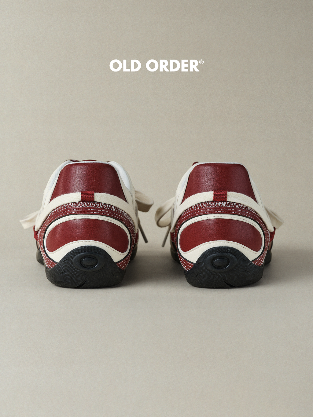 OLDORDER Contrasting Color Breathable Thin-soled Casual Shoes