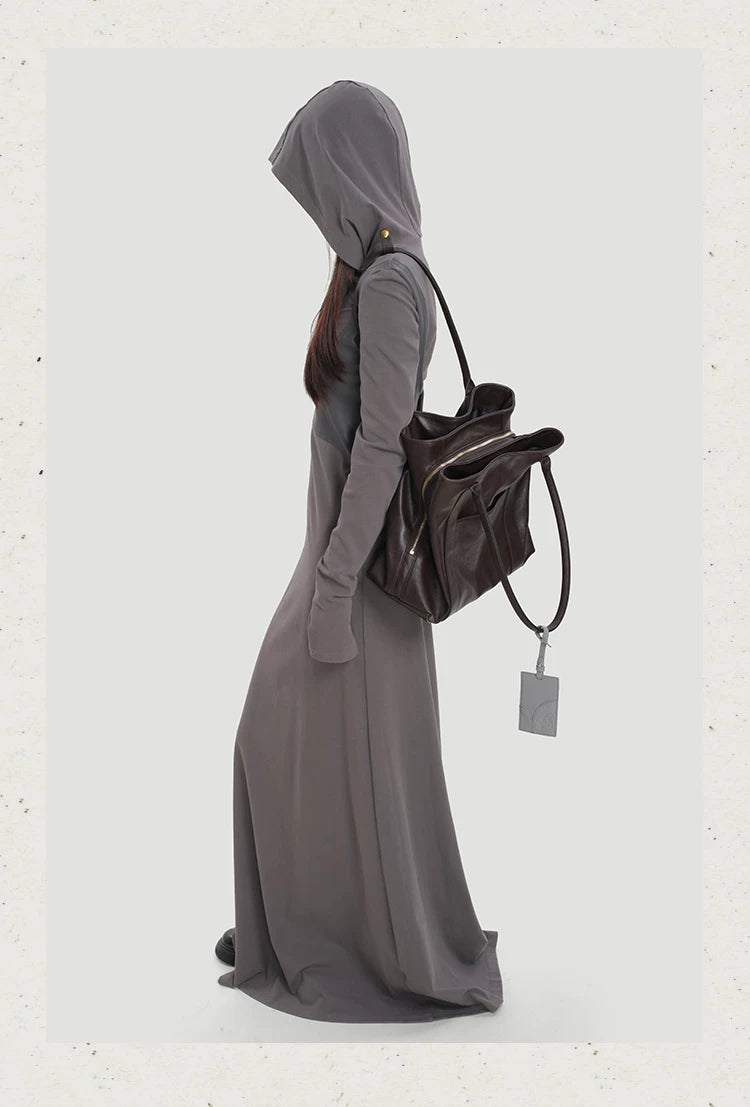 KoniKoni Niche Shoulder Bag Underarm Large Bag