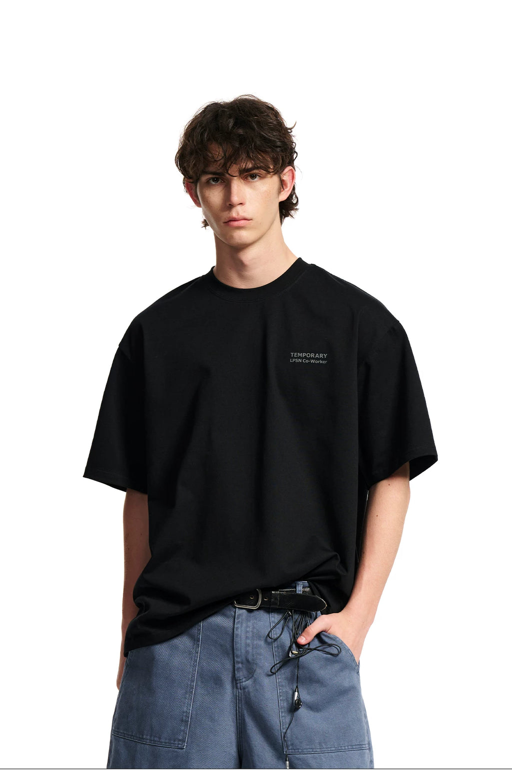 Loopsoon Fun Text Print Versatile Fashion Tee
