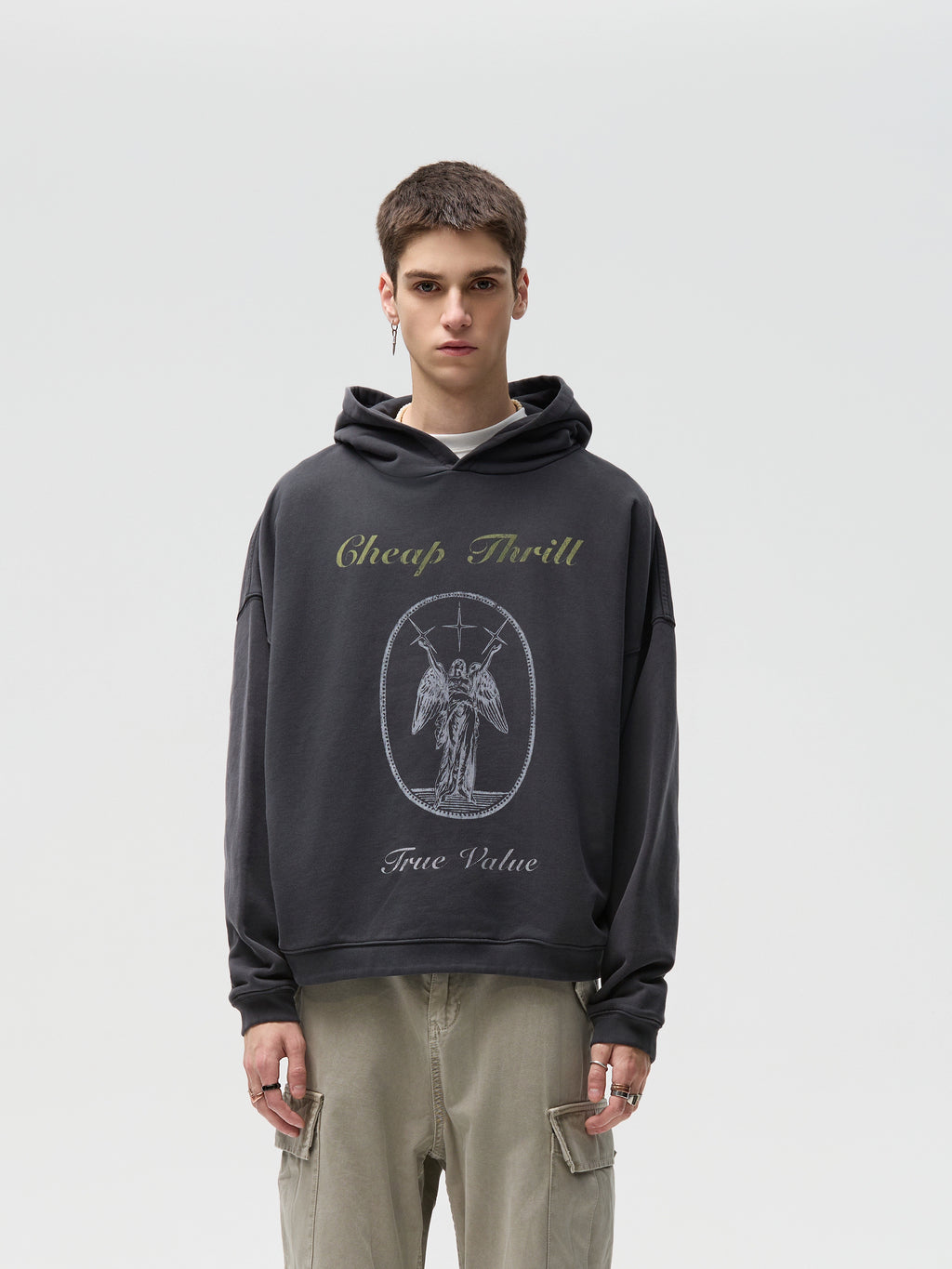 CENSMADE Vintage Casual Versatile Hoodie