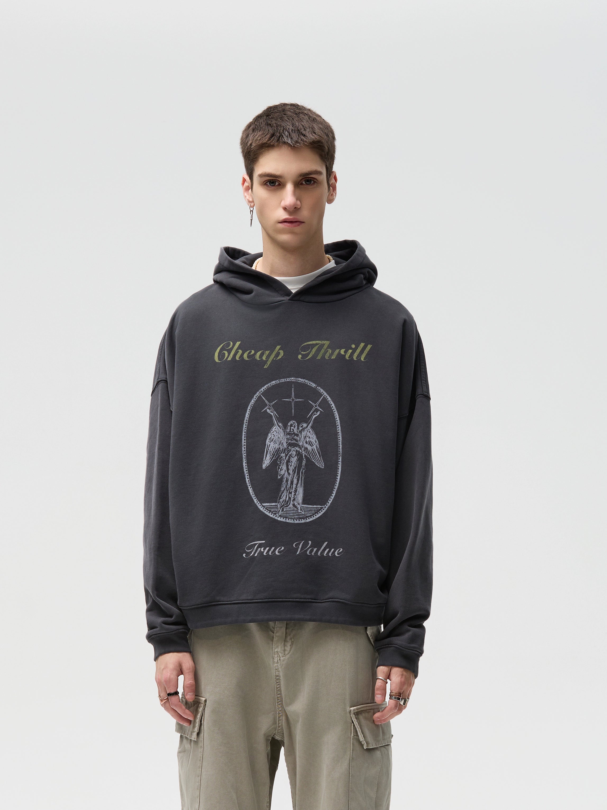 CENSMADE Vintage Casual Versatile Hoodie