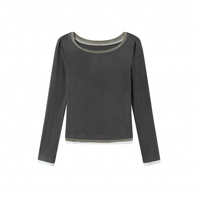 TGNS Retro Slim Fit and Thin Base with Long Sleeves Inside