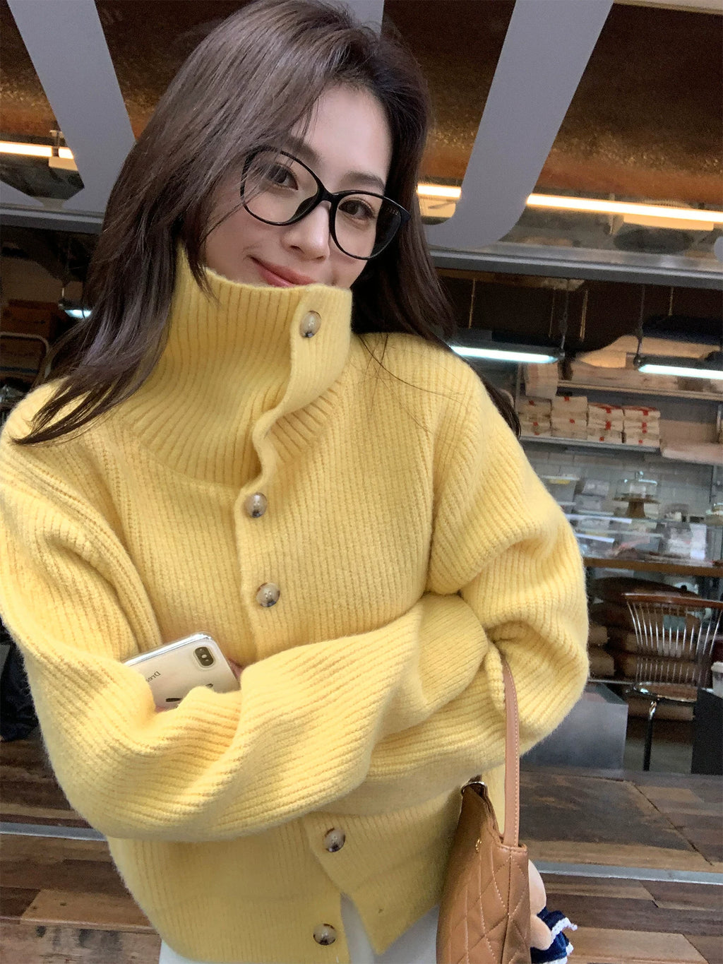Pusumede Vintage Lapel Loose Temperament Jacket