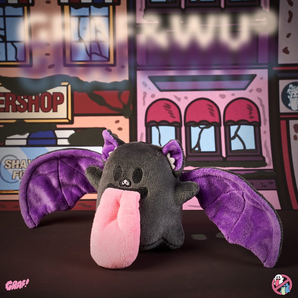 GRAF Halloween Bat Black Cat Monkey King Unicorn Bag Keychain