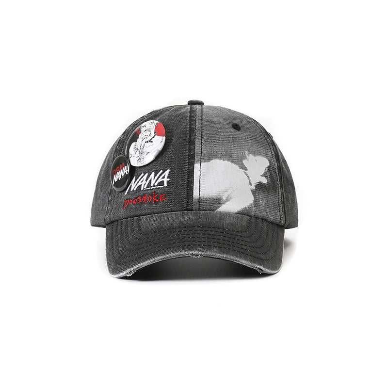 DSM Removable Badge Washed Portrait Cap
