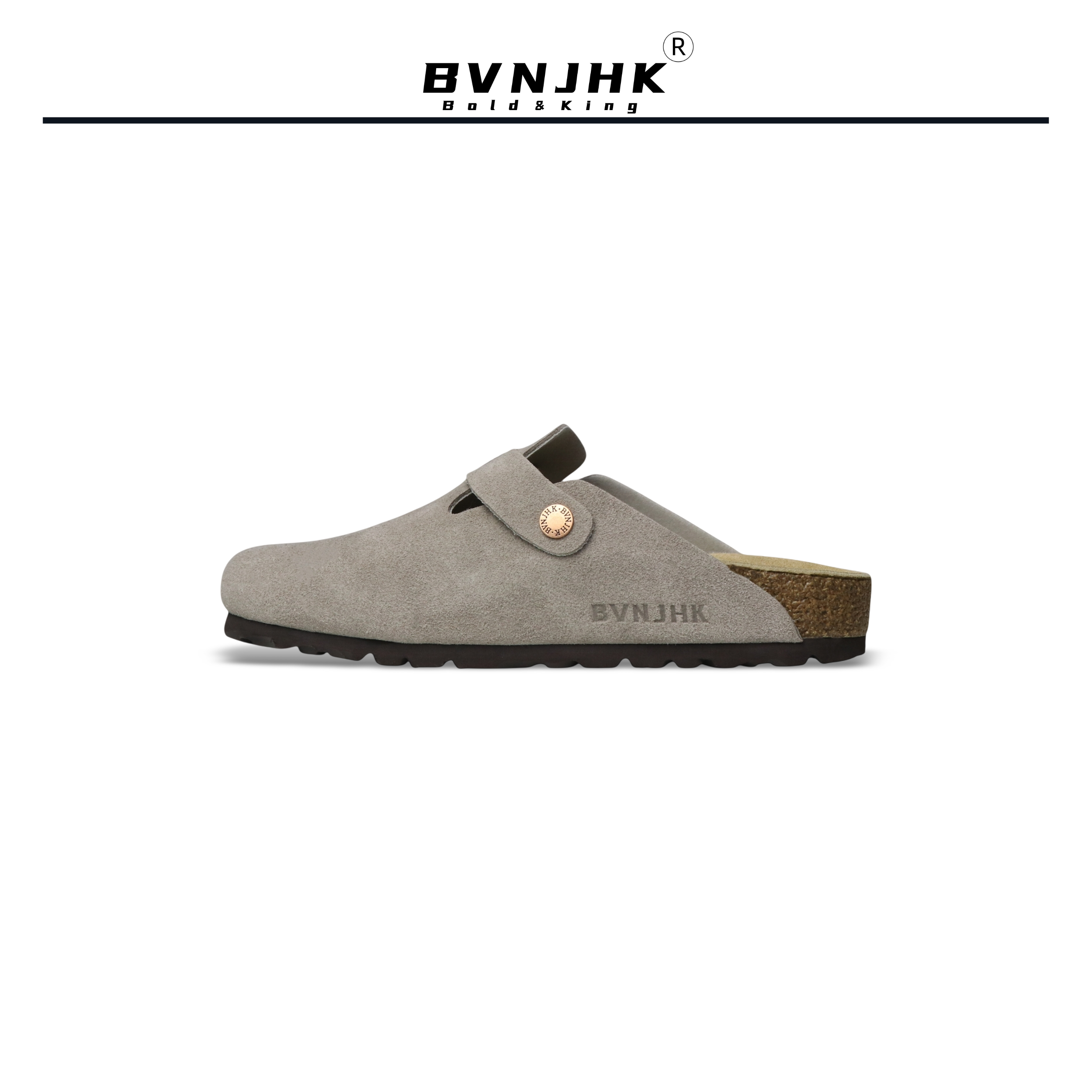 OQ X BVNJHK Smoky Gray Clogs