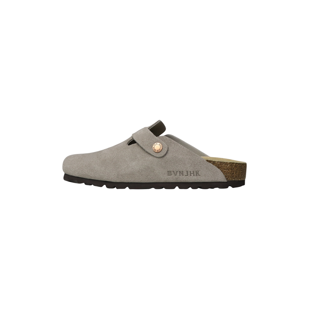 OQ X BVNJHK Smoky Gray Clogs