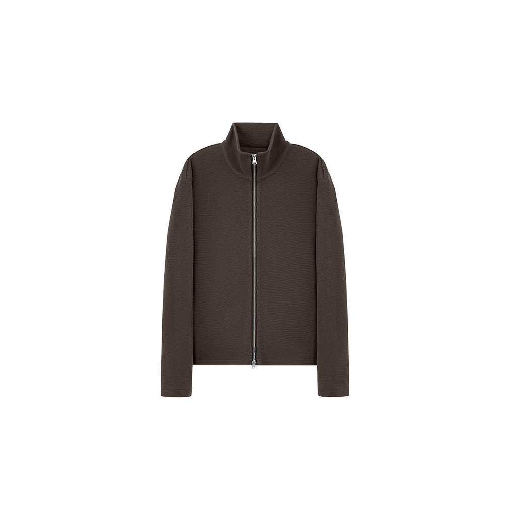 PLUS NO LOGO Casual Jacquard Striped Sweater Jacket