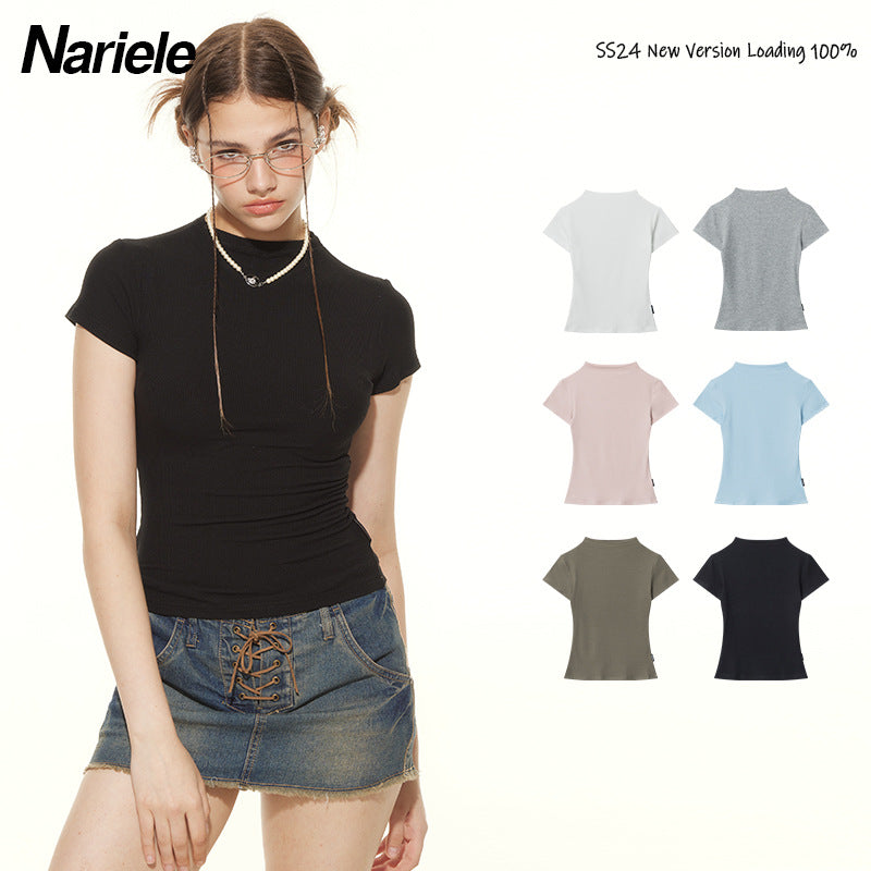 Nariele Babes Navel Slim Tee