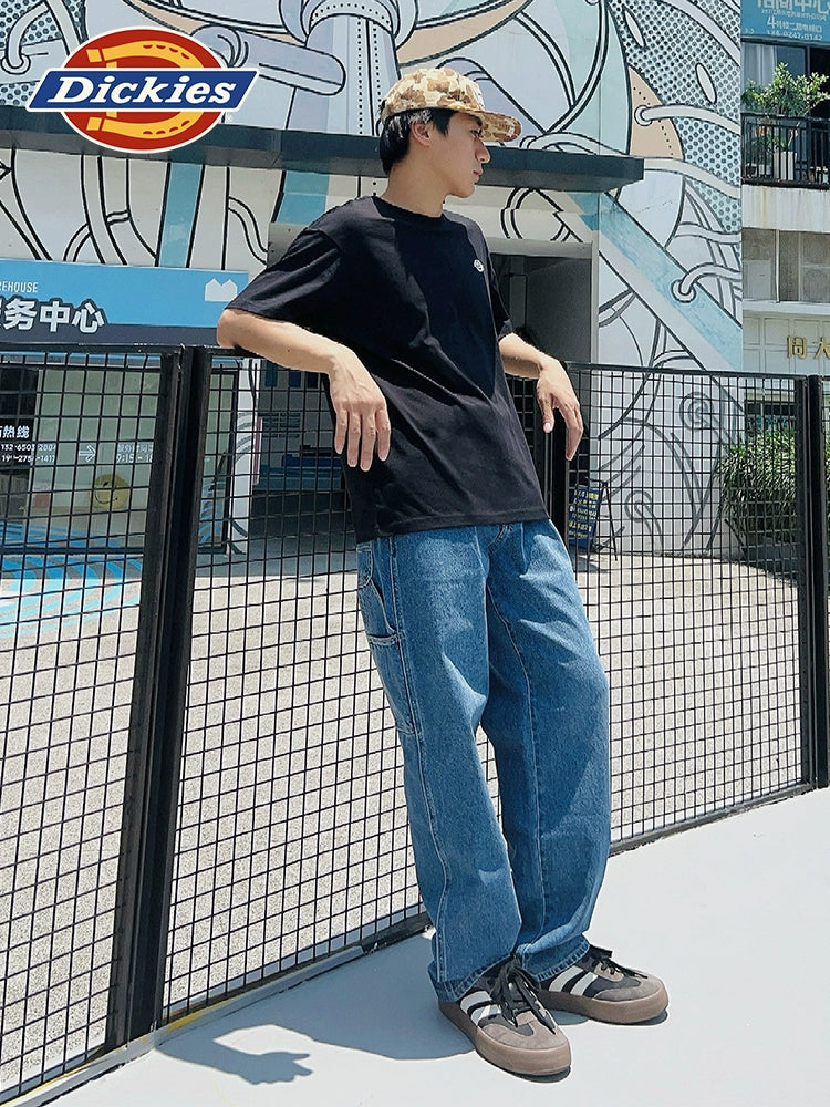 Dickies Straight Denim Multi-Pocket Overalls