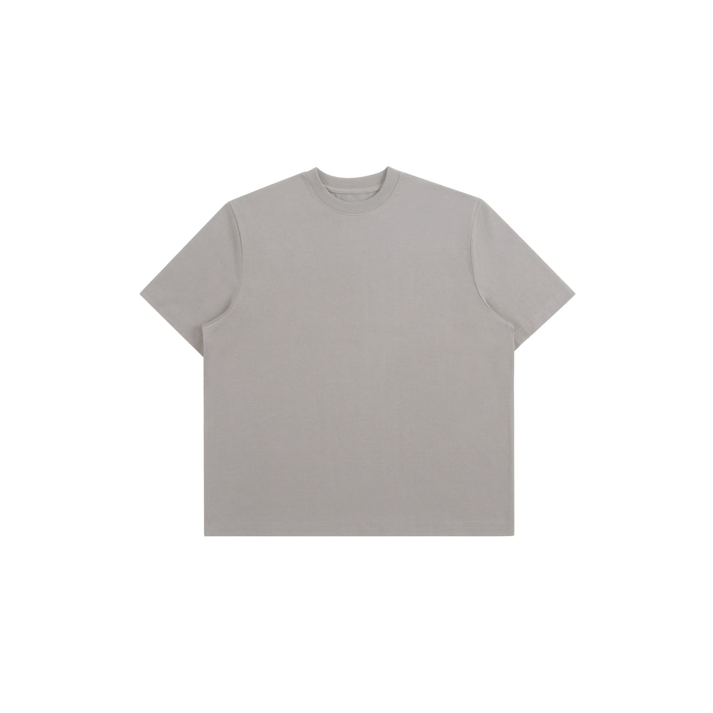 PLUS NO LOGO Small Neckline Short Wide Cool Tee