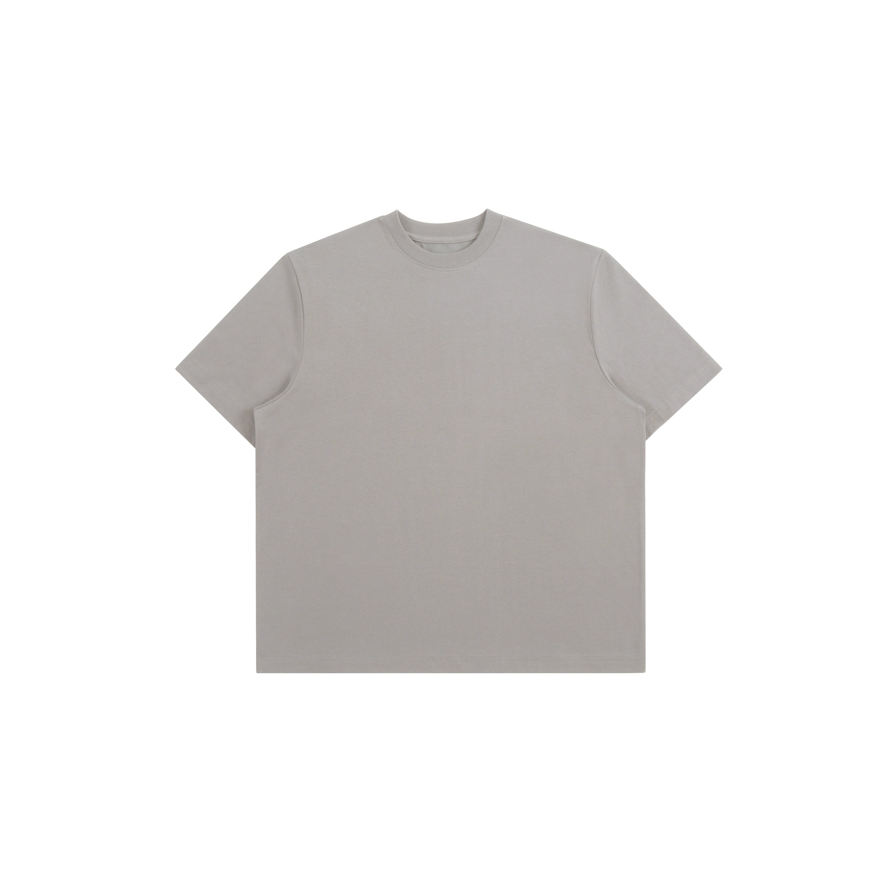 PLUS NO LOGO Small Neckline Short Wide Cool Tee