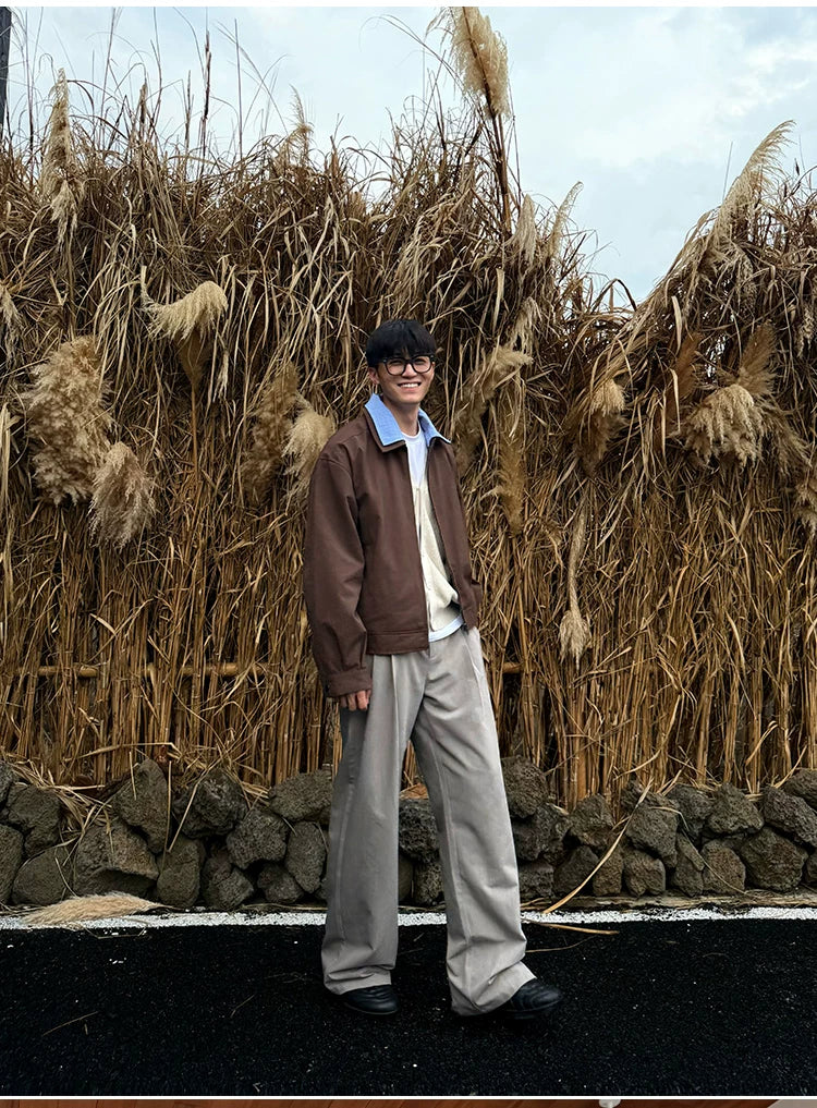 ZOZOFOREST Replacement "Old Money Plaid Splicing Jacket