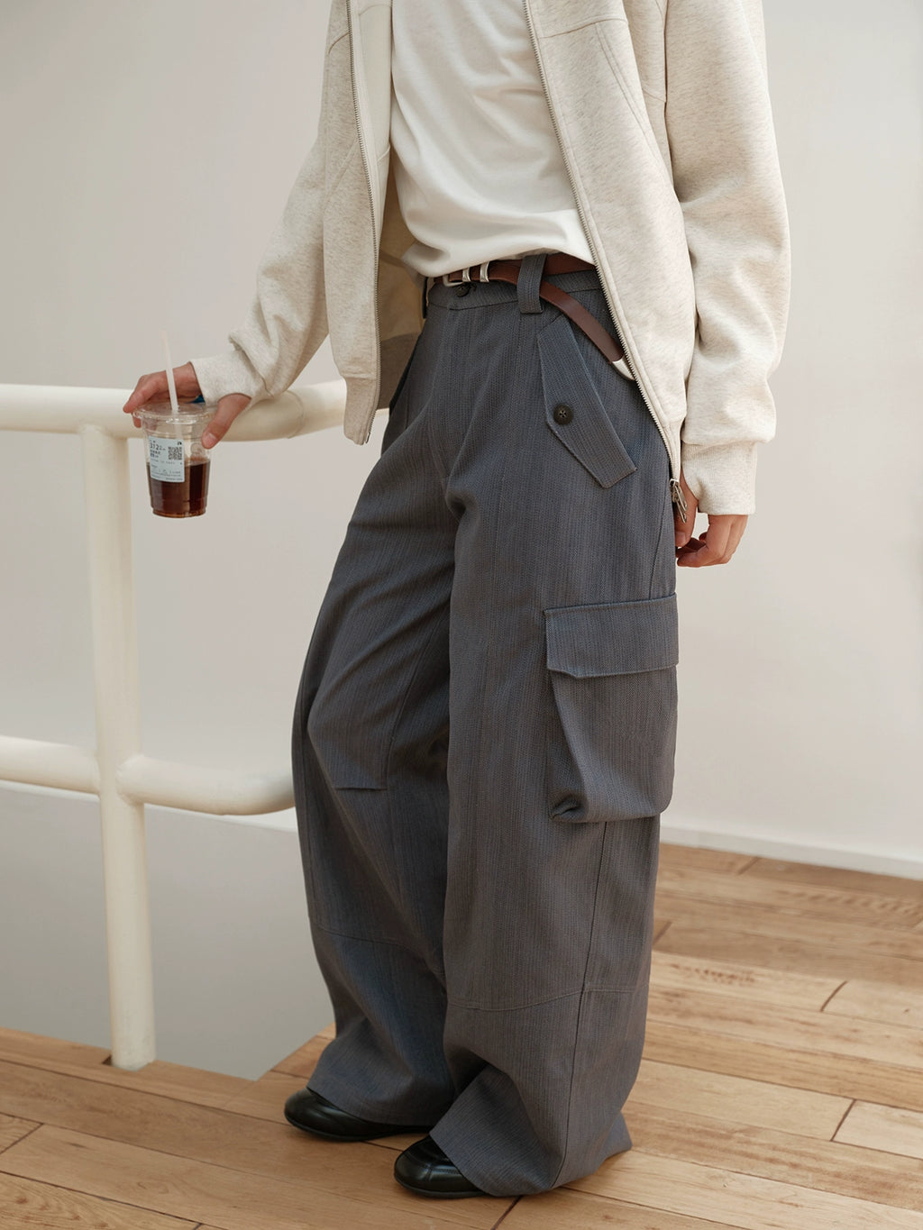 CARPEM Straight-leg Japanese Overalls