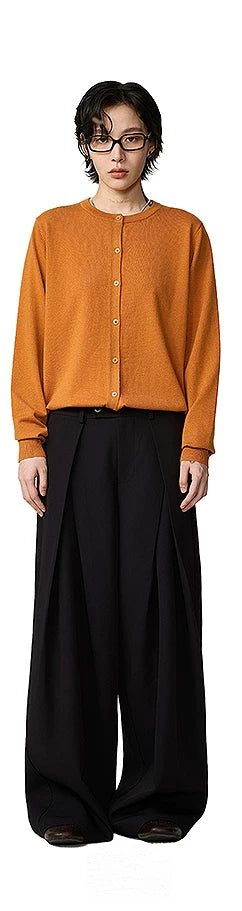 Sameuoo Casual Versatile Knitted Sweater