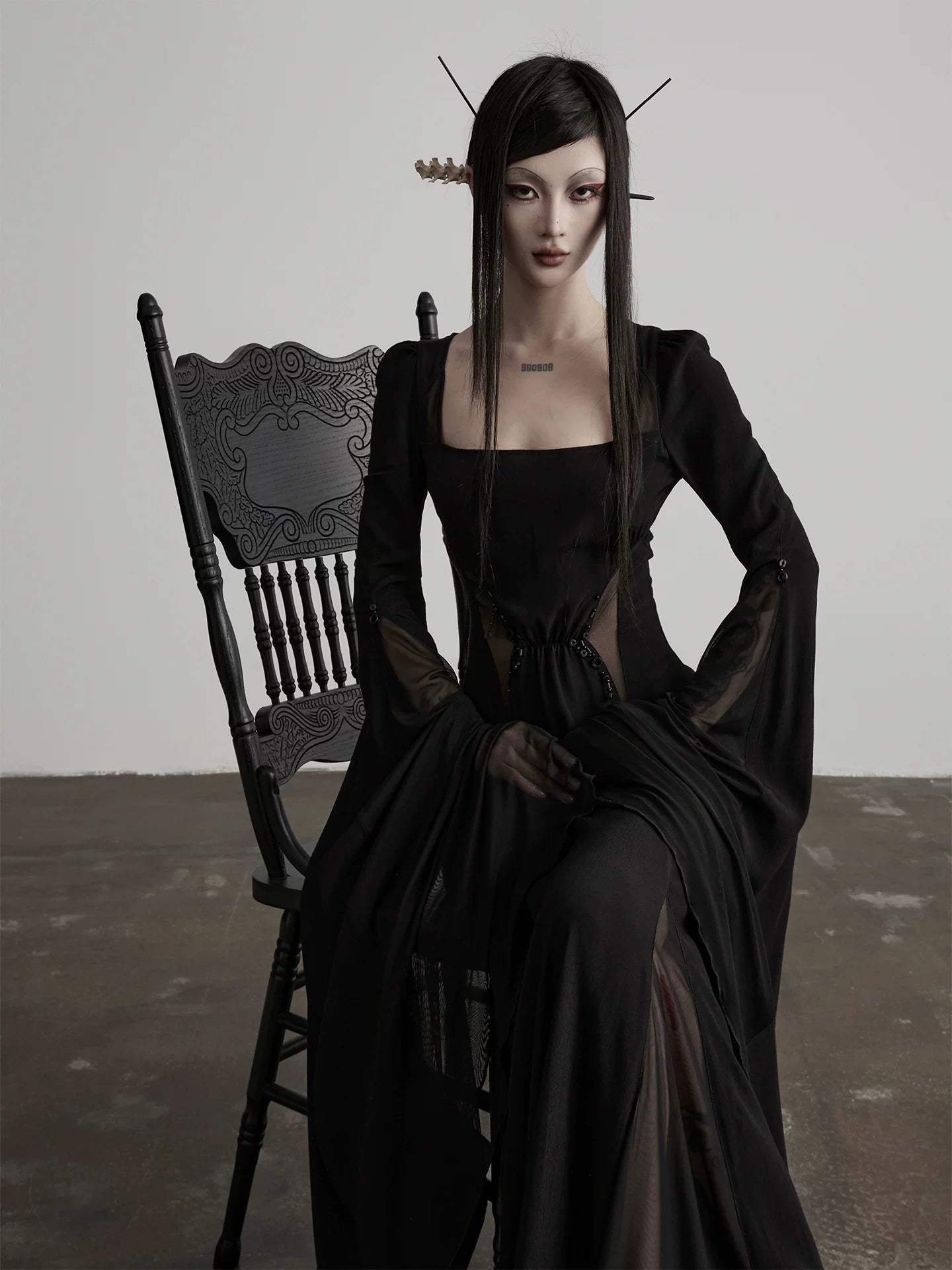 INDULGE Hollow Waist Dress