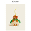 HAVEROSE Cat and Mouse Bag Pendant