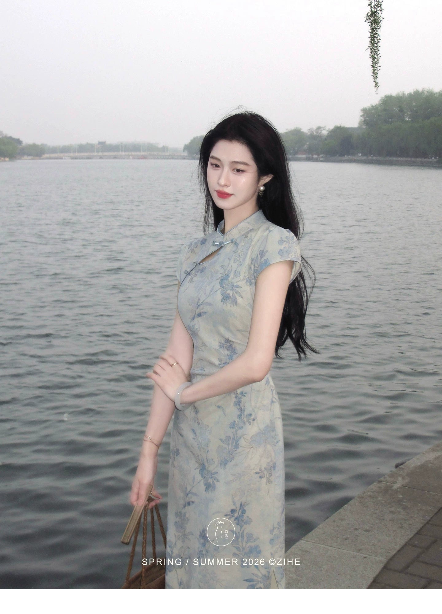 ZIHE Ink Slim-fitting  Dress
