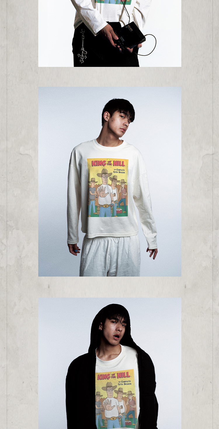 KONOOT Direct Injection Casual Crew Neck Sweater