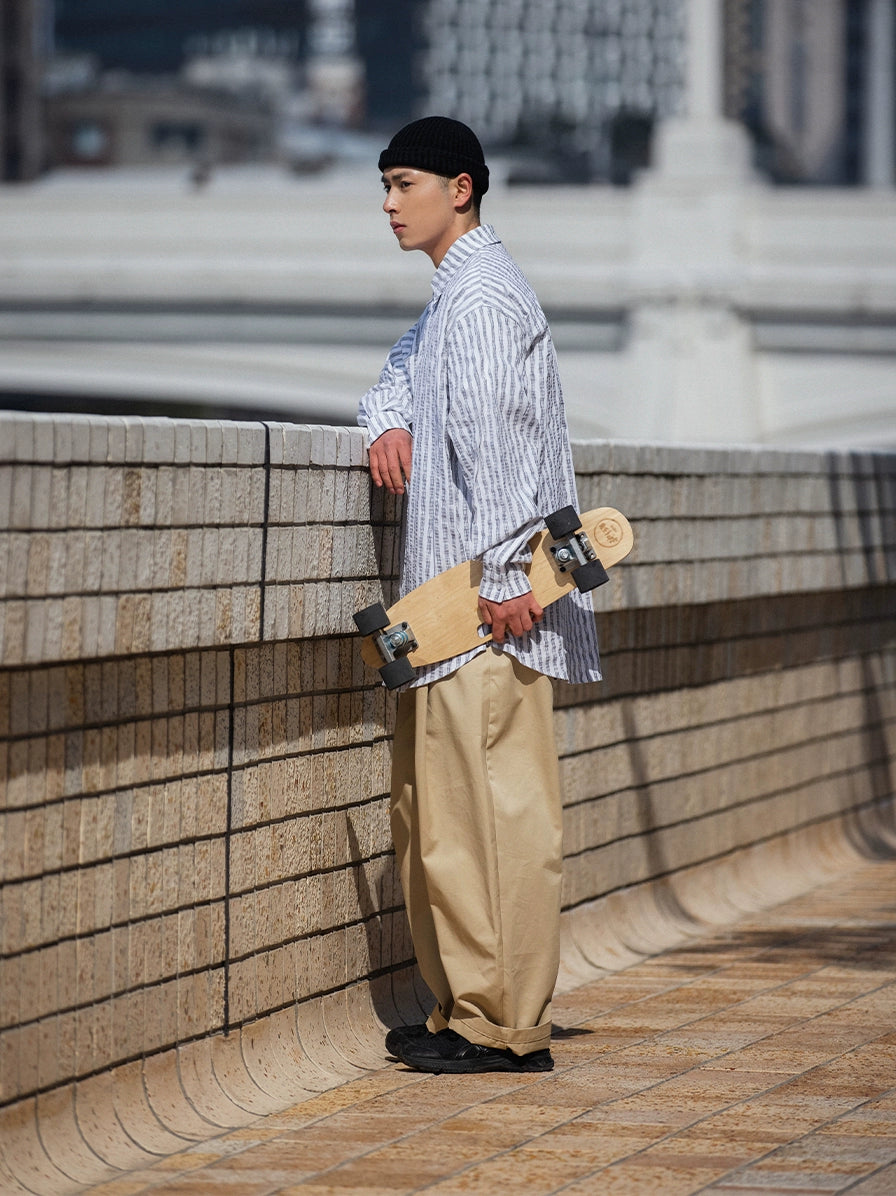 NOEARS Tooling Japanese Retro Loose Casual Pants