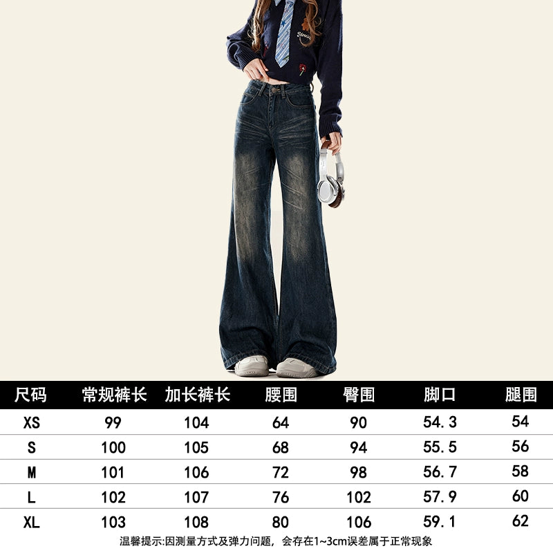 ZRSEE Vintage High Waist Jeans