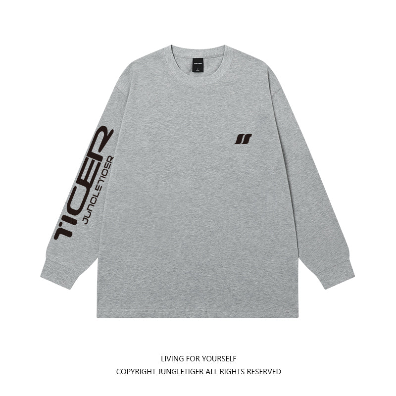 Jungle Tiger Basic Sleeve Sports Long Sleeve tee