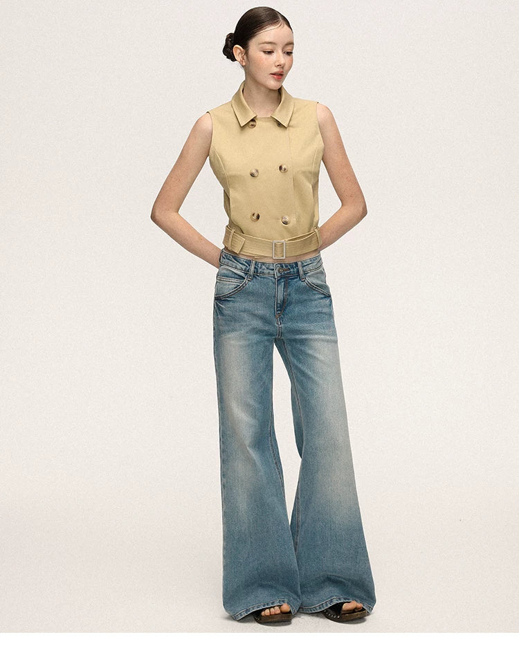 Anna Aneae Removable Cape Slim Slim Tee