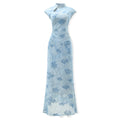 ZIHE Tie-dye Waist and Thin Dress