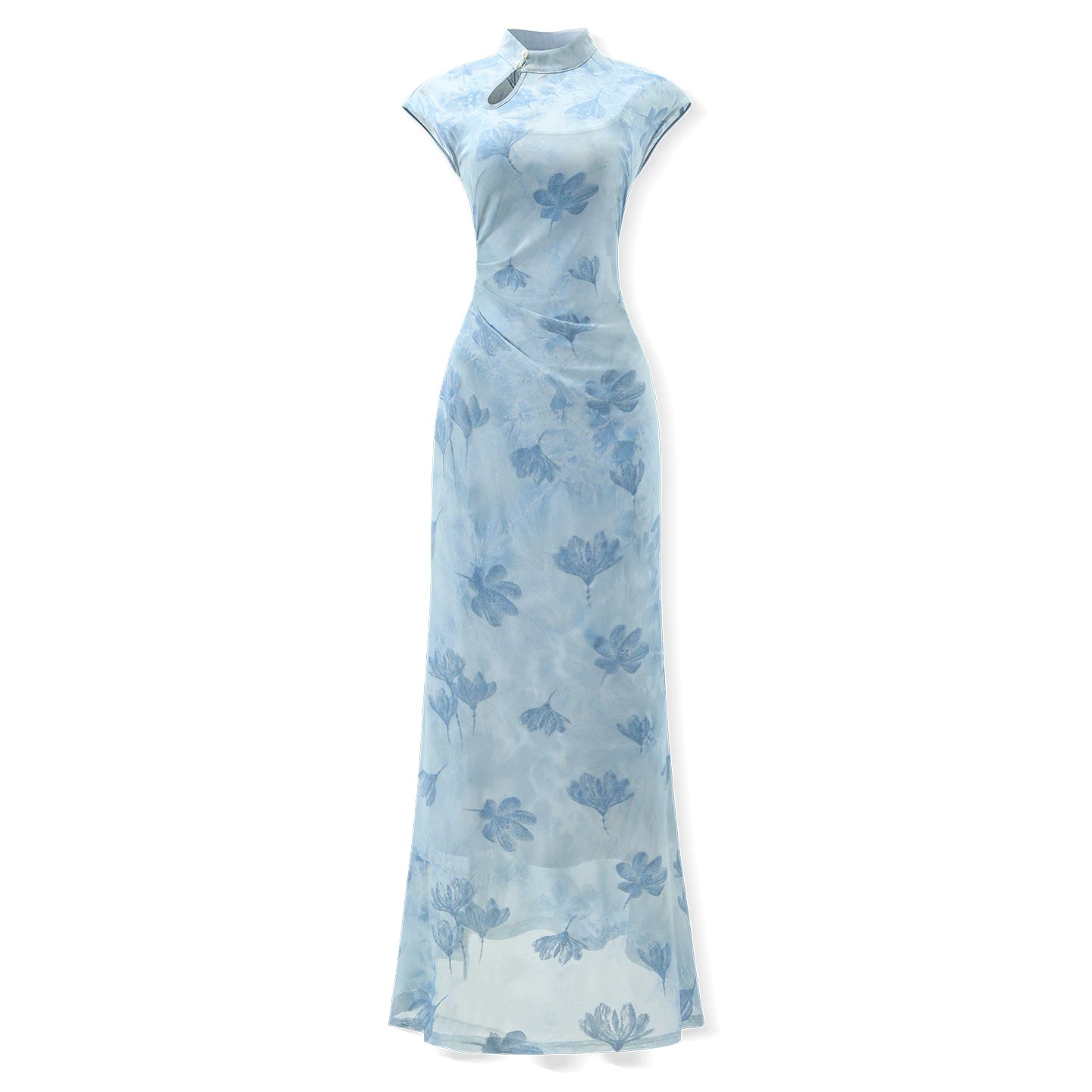 ZIHE Tie-dye Waist and Thin Dress