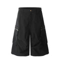 BLACKLISTS Pleated Rivet Multi-pocket Tooling Shorts