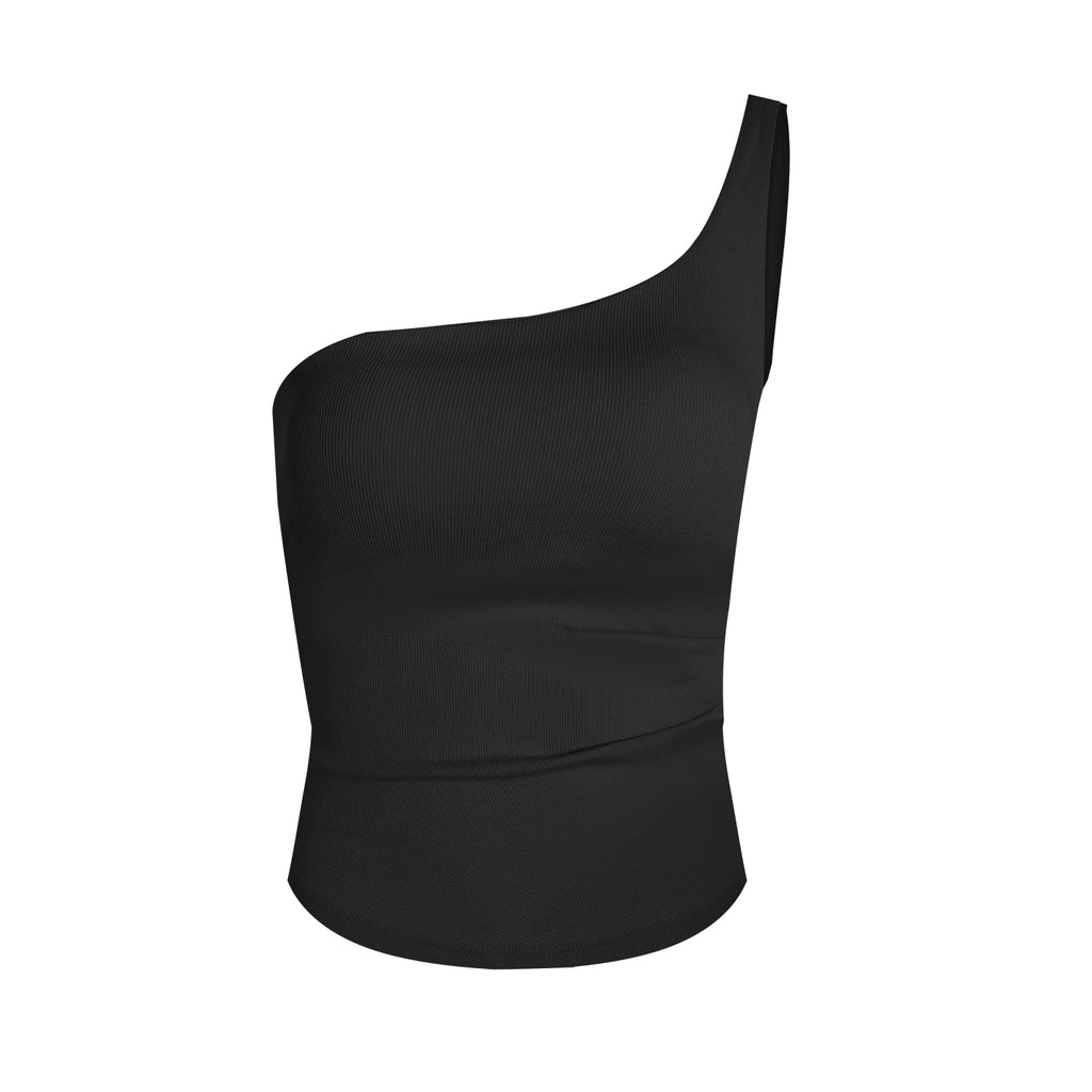 Anna Aneae Slim Sling Vest with Chest Pad Slash Shoulder