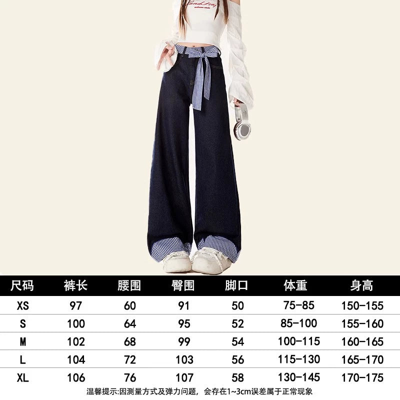 ZRSEE Wide-leg Star Jeans