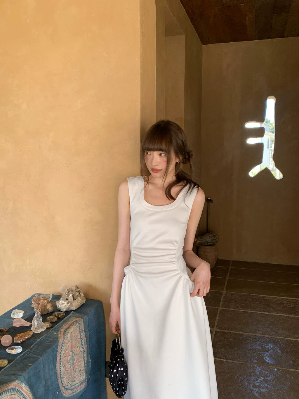 KANO Pleated Deconstruction Tank Top Skirt