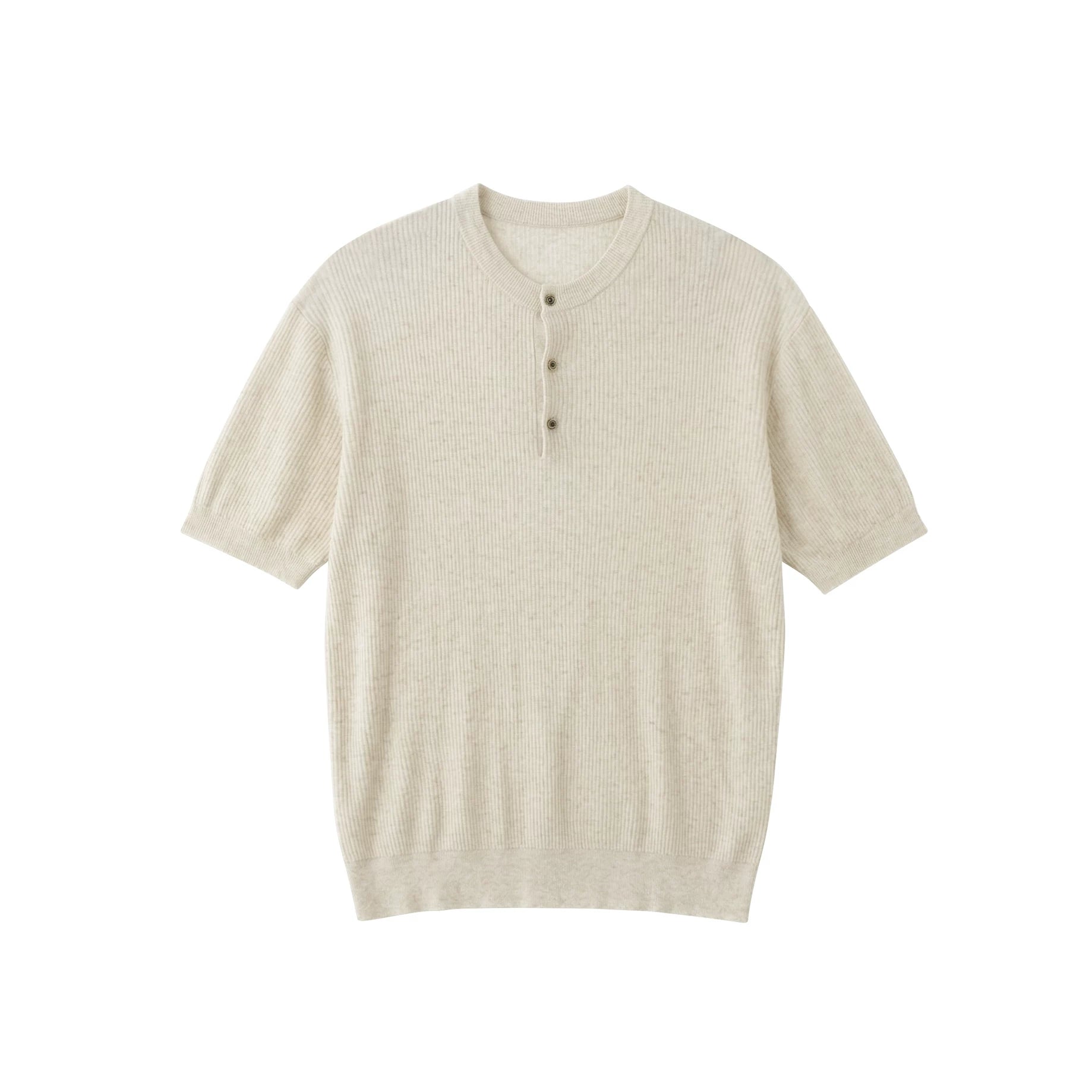 BUTTBILL Vintage Minimalist Knitted Tee