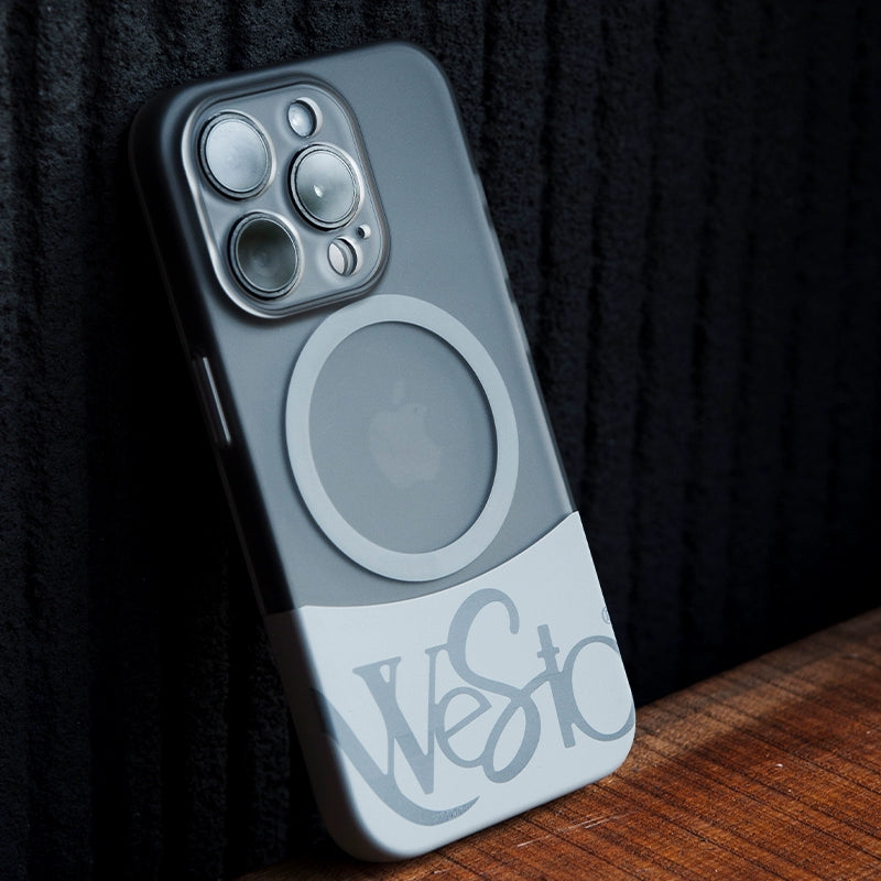 WESTELEVEN IPhone Splicing Matte Magnetic All-inclusive Mobile Phone Case