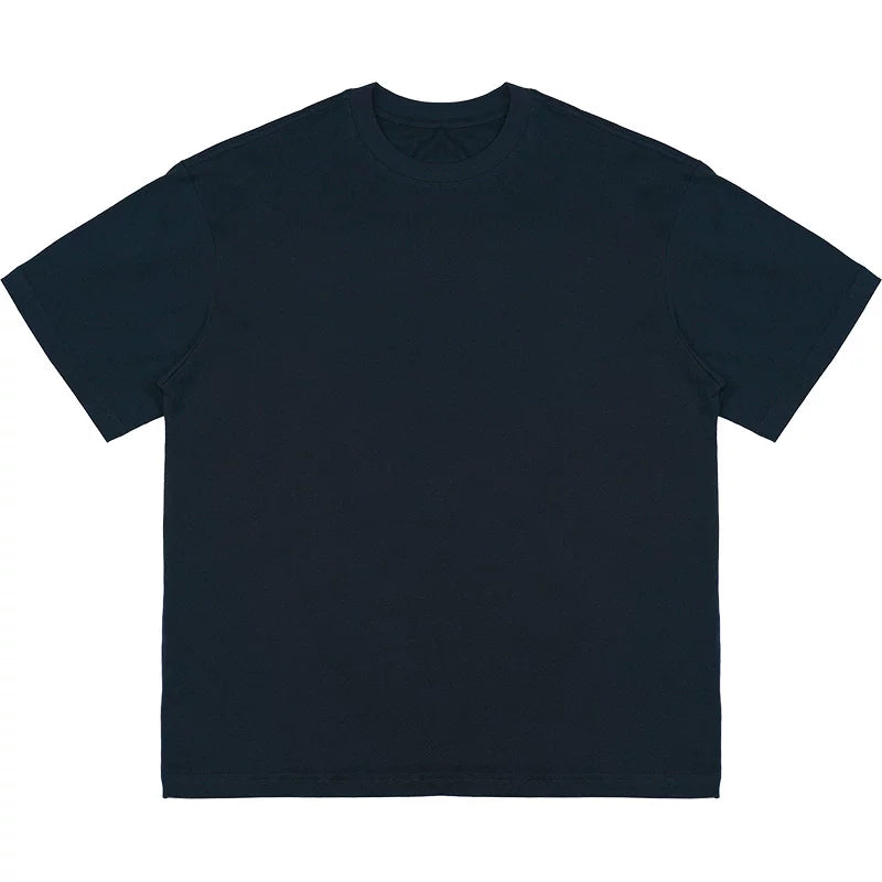 O3PARK Micro Loose Versatile Crew Neck Casual Tee