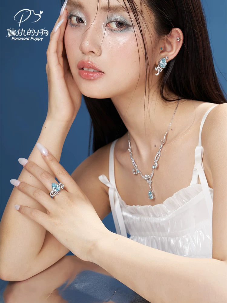 PP Niche Light Luxury Ring Open Index Finger Ring