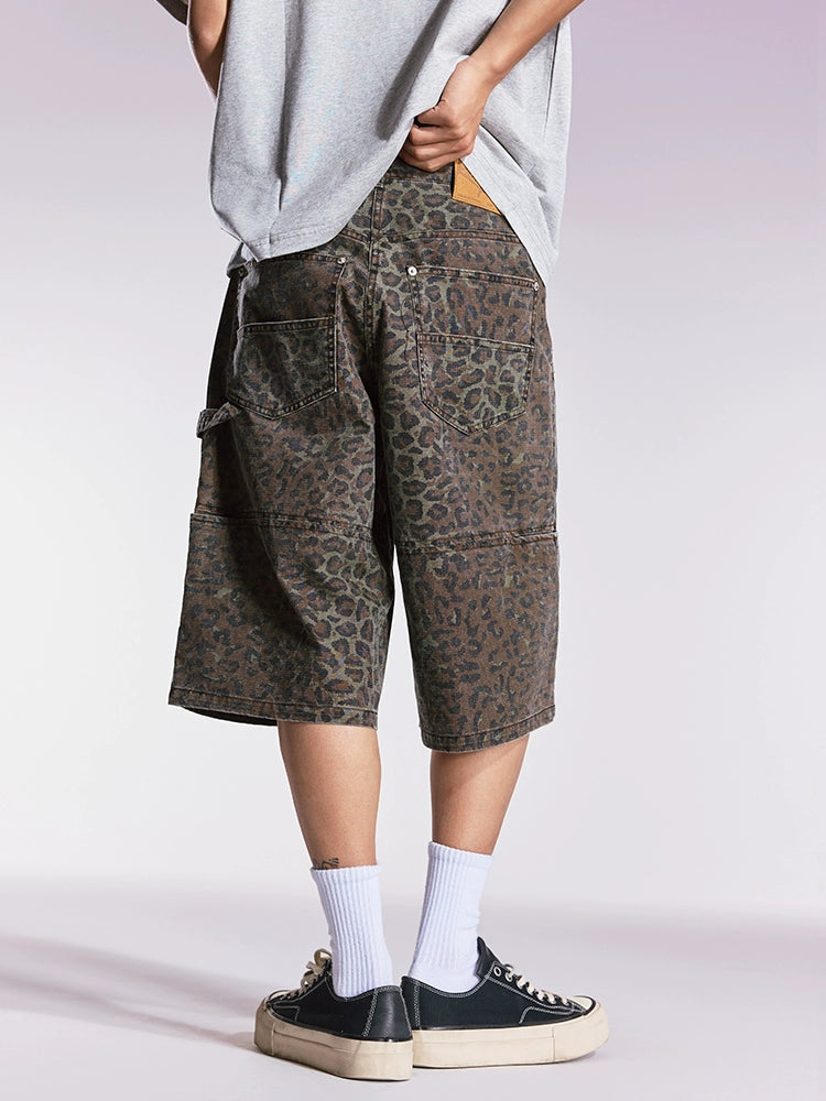 Remedy Camouflage Wide Leg Casual Tooling Shorts
