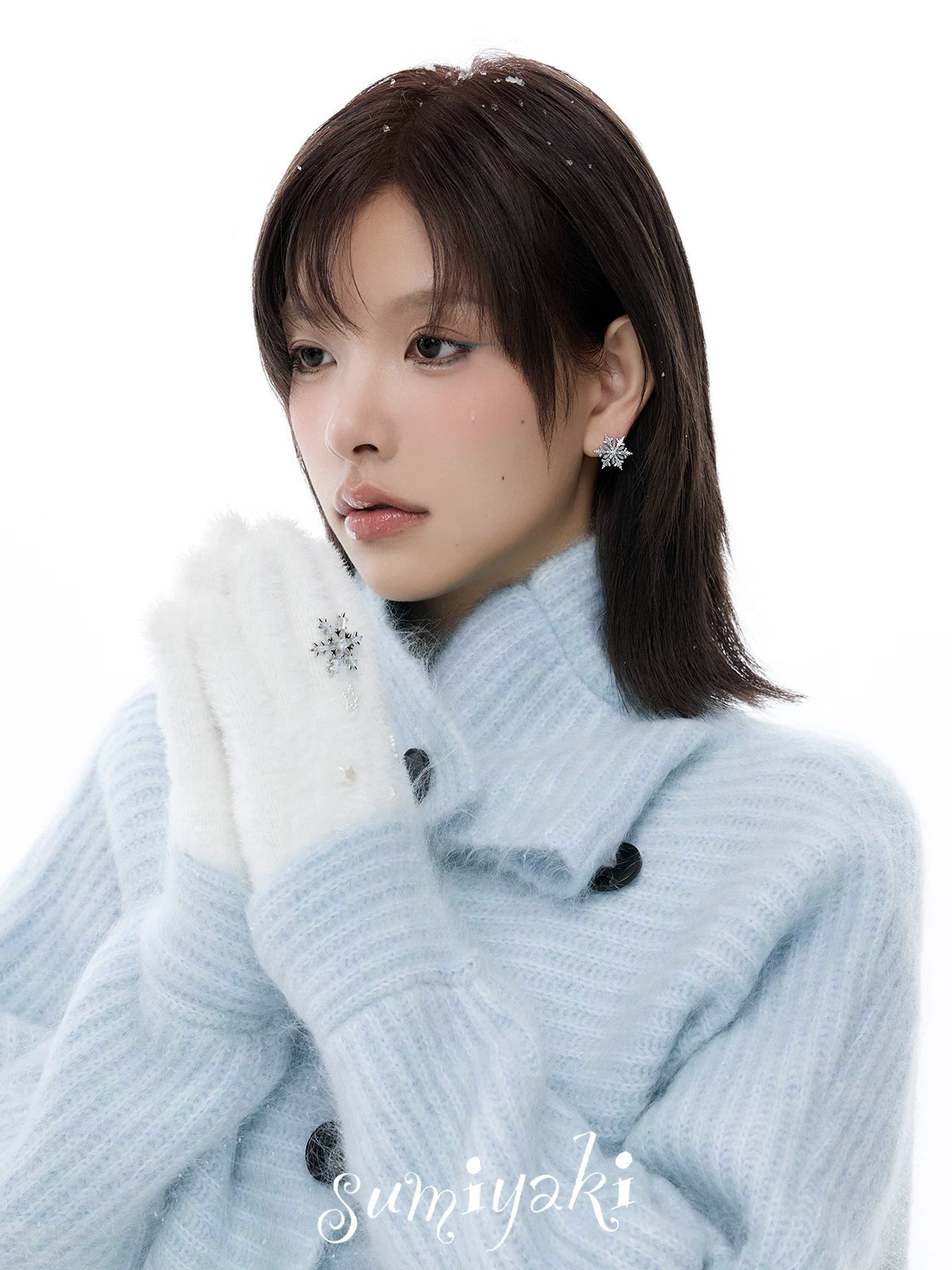 SUMIYAKI Premium Snowflake Earrings