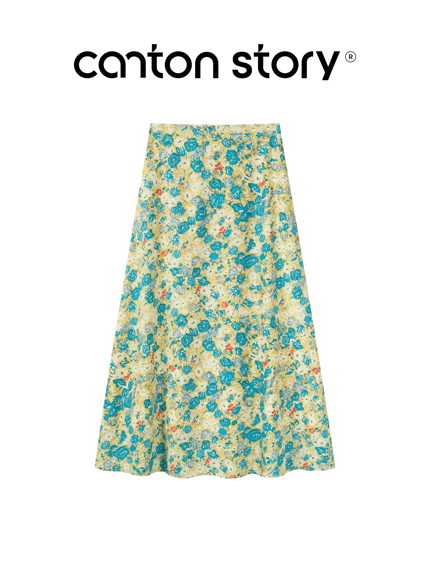 Cantonstory Lazy Neck Sling Vest Two-piece Set