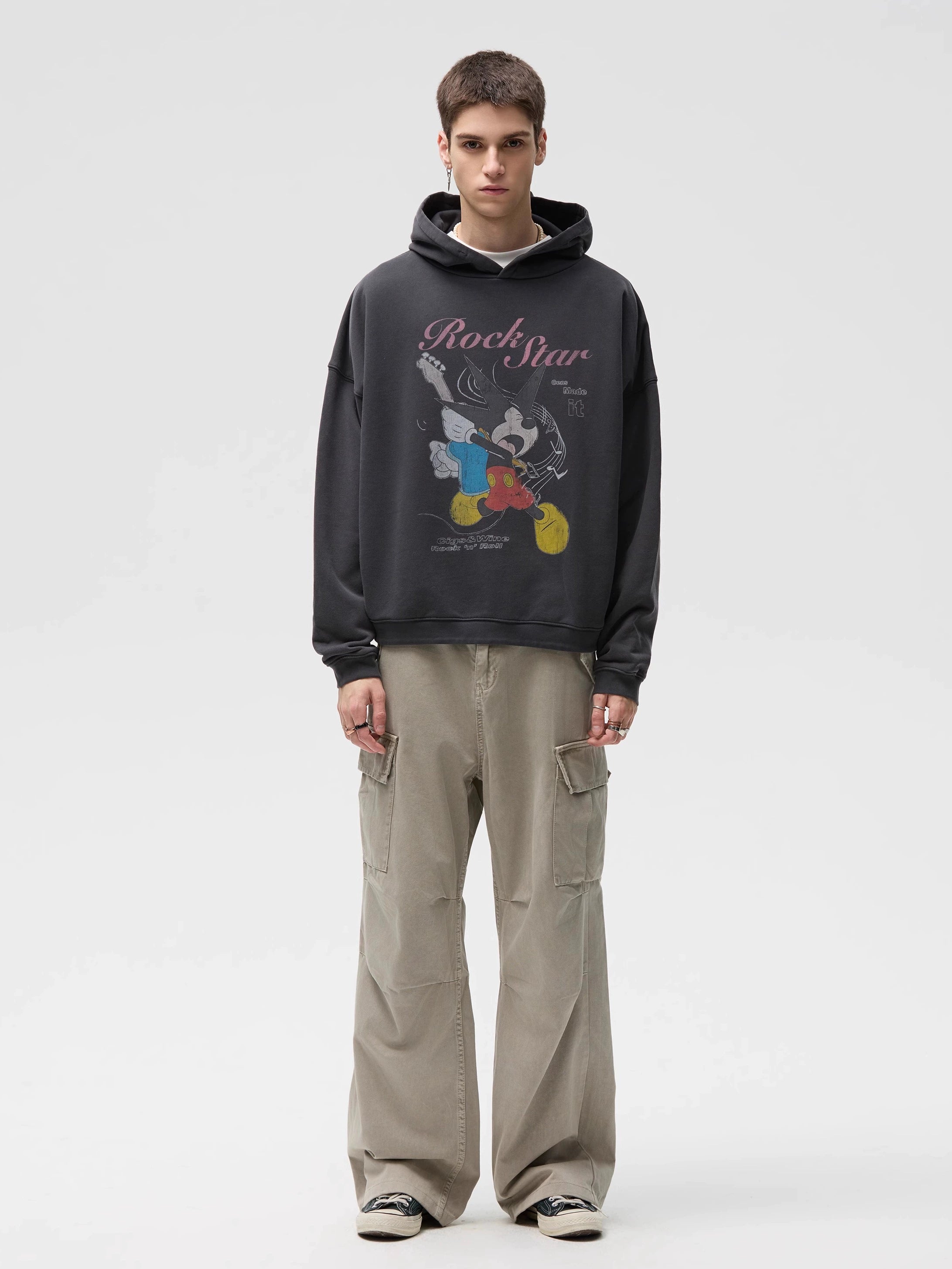 CENSMADE Vintage Casual Versatile Hoodie