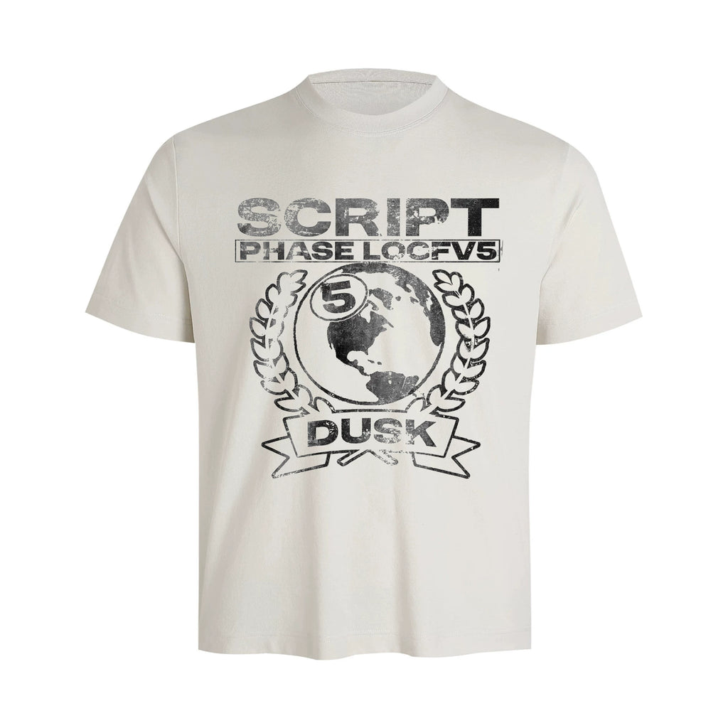 TWOMOONS Simple Casual Versatile Tee
