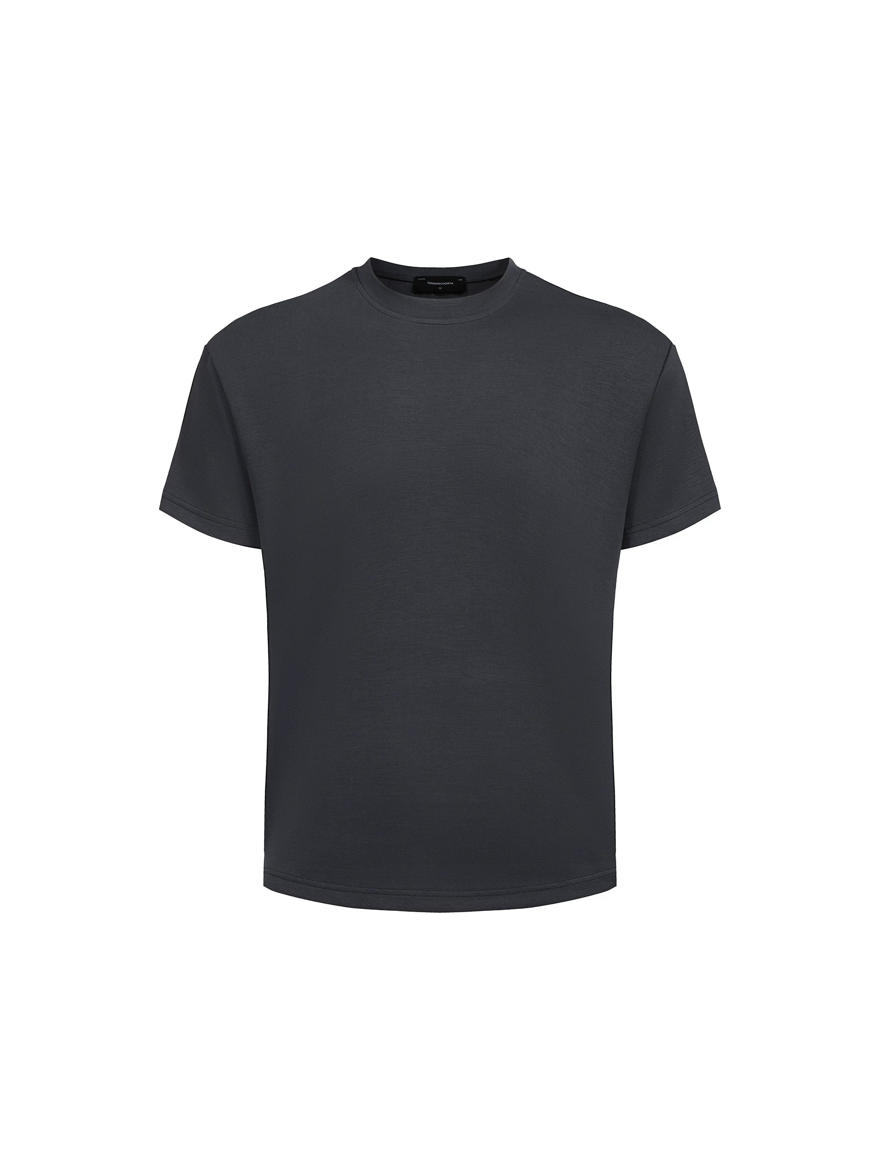 TERRAINCOGNITA Front Shoulder Cool High Elastic Round Neck Tee