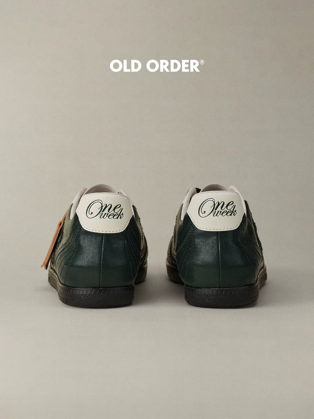 OLDORDER Vintage Thin-soled Round Head Casual Flat Shoes