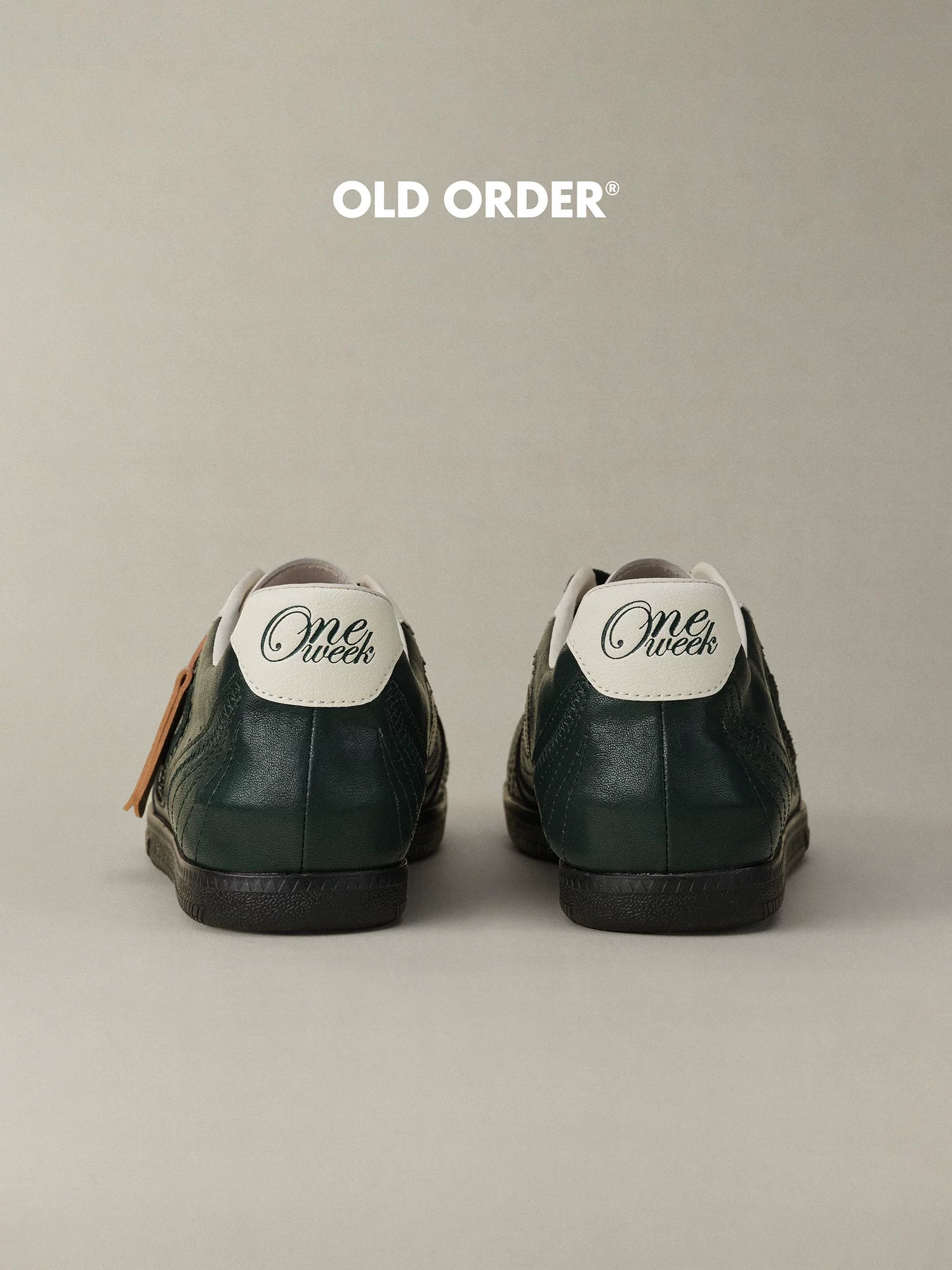 OLDORDER Vintage Thin-soled Round Head Casual Flat Shoes