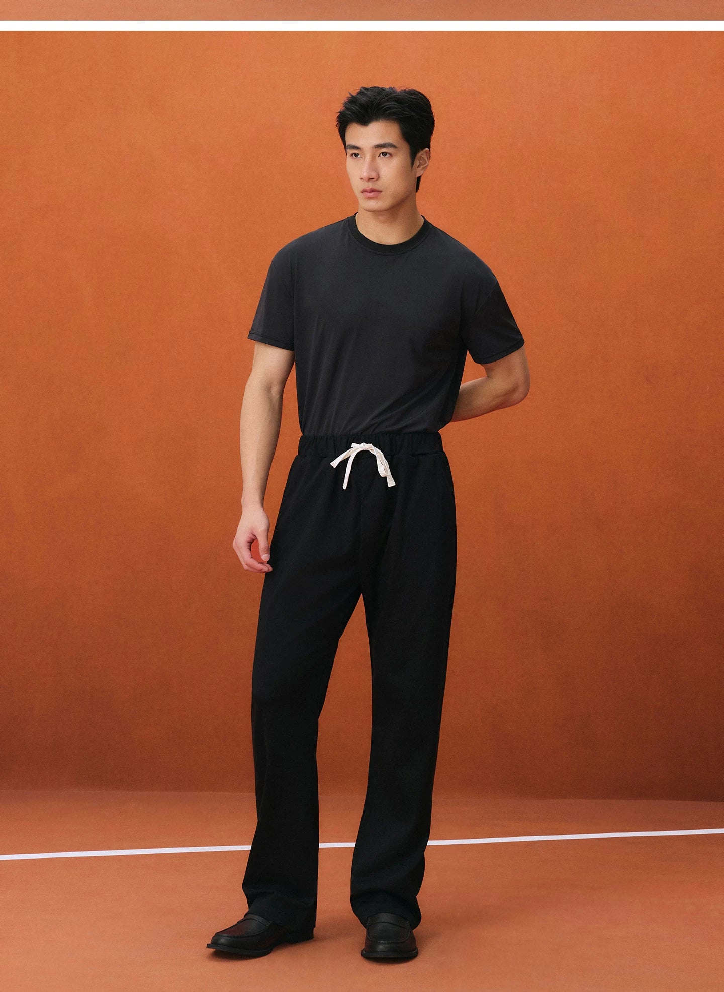 NO LOGO Cool Breathable Light Straight Casual Sweatpants
