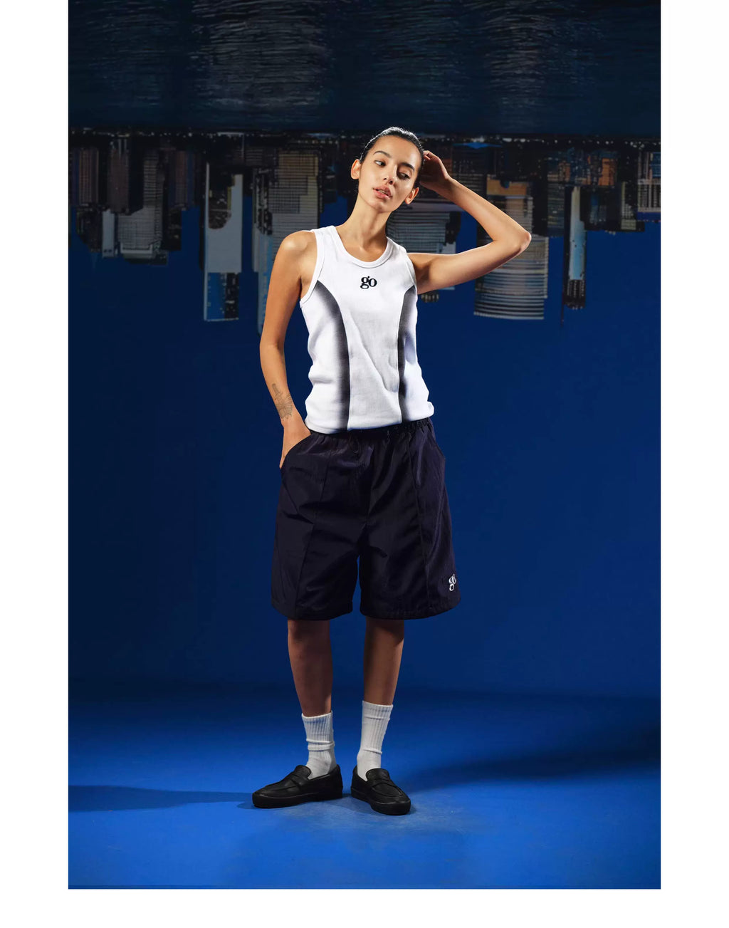 WebSurfGroup Gradient Thread Stretch Vest