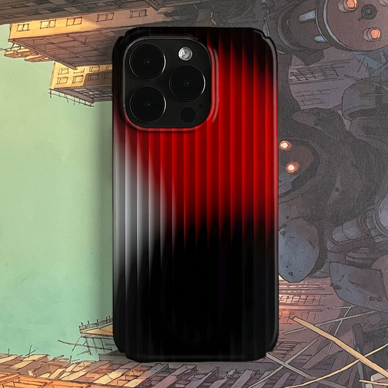 Red and black gradual PBCASE X OQ Iphone Case