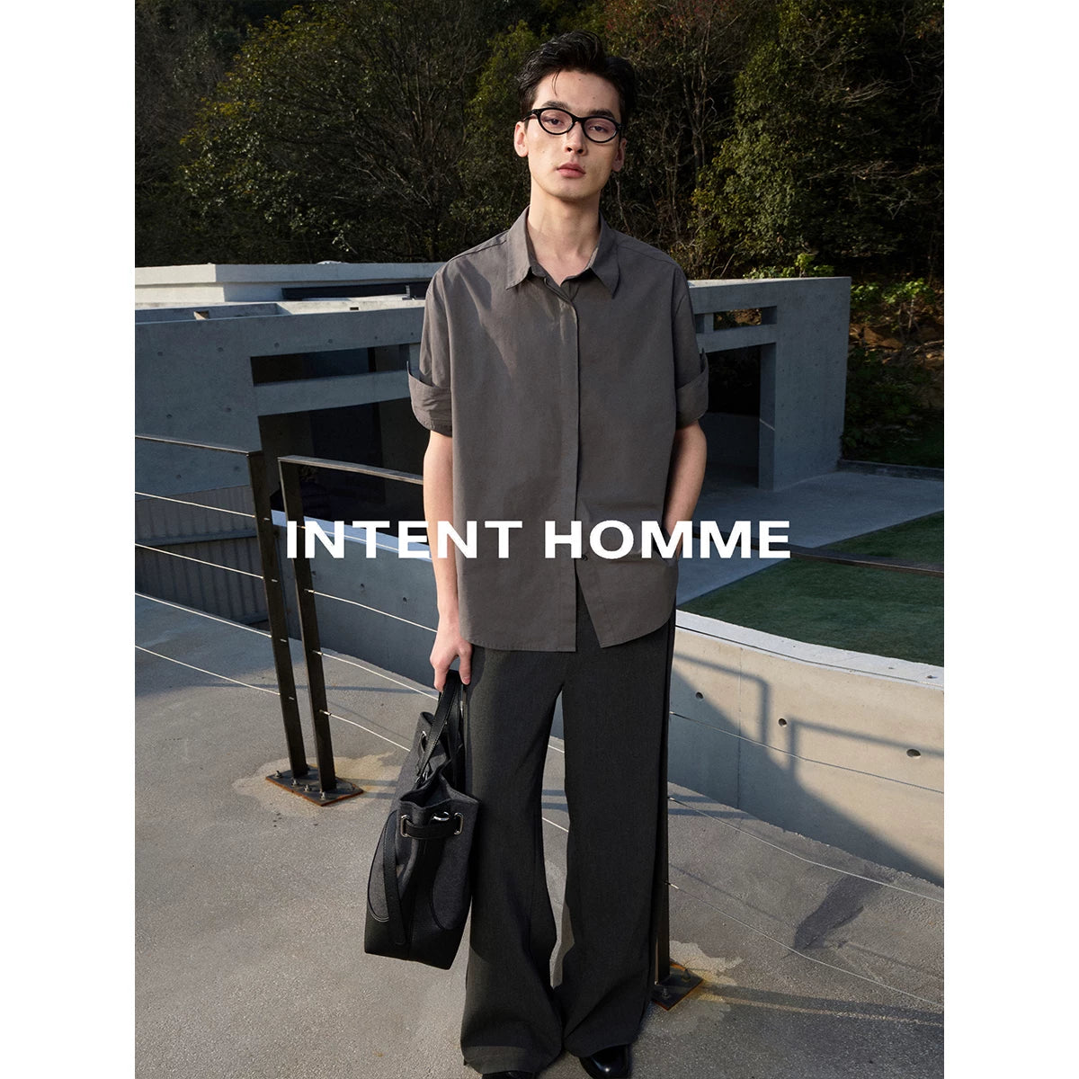 INTENT Casual Versatile Short Sleeve Shirt